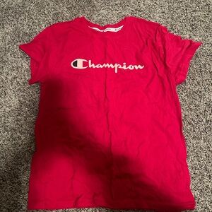 Champion Red Crewneck T-Shirt